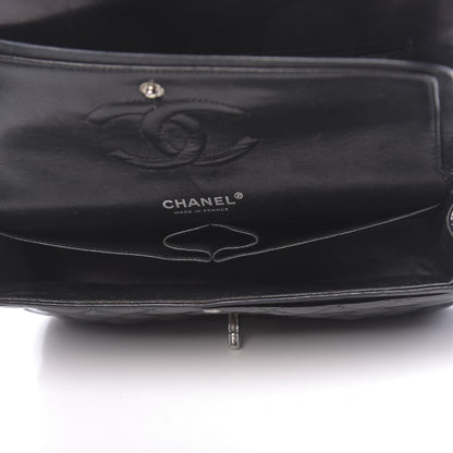 Chanel Patent Quilted Medium Double Flap Black 6 of 18