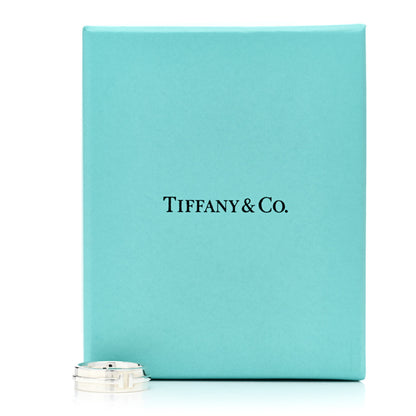 Tiffany Sterling Silver T Wide Ring 52 6 5 of 5
