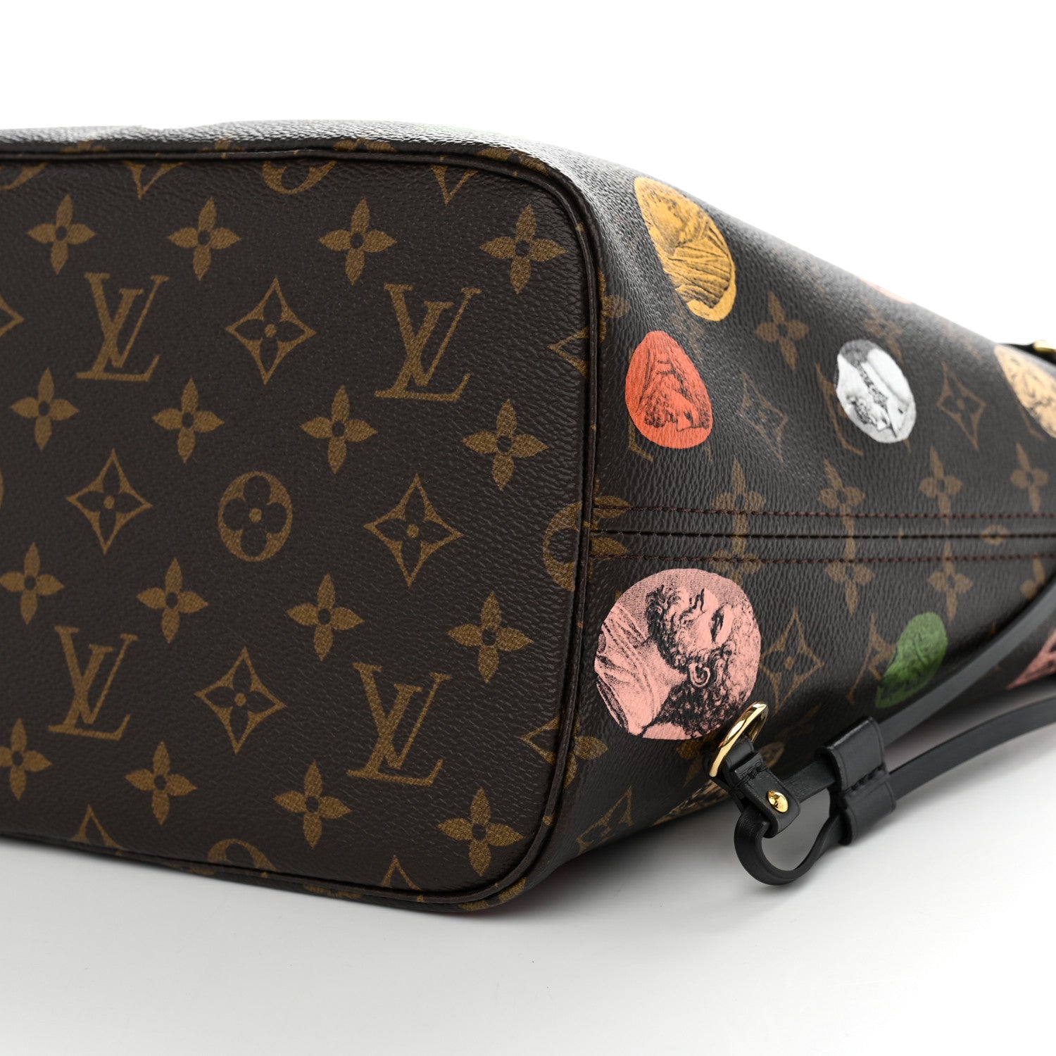Louis Vuitton X Fornasetti Monogram Cameo Neverfull MM 10 of 10