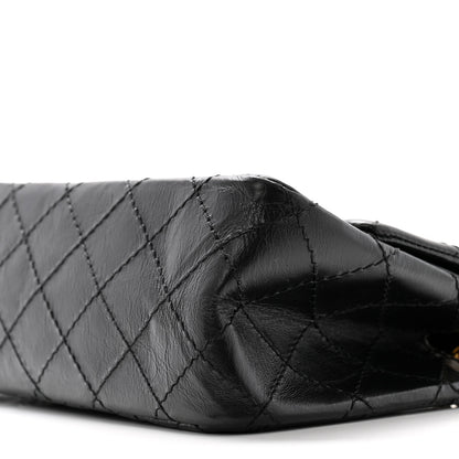 Chanel Aged Calfskin Quilted 2.55 Reissue Mini Flap Black 10 of 10