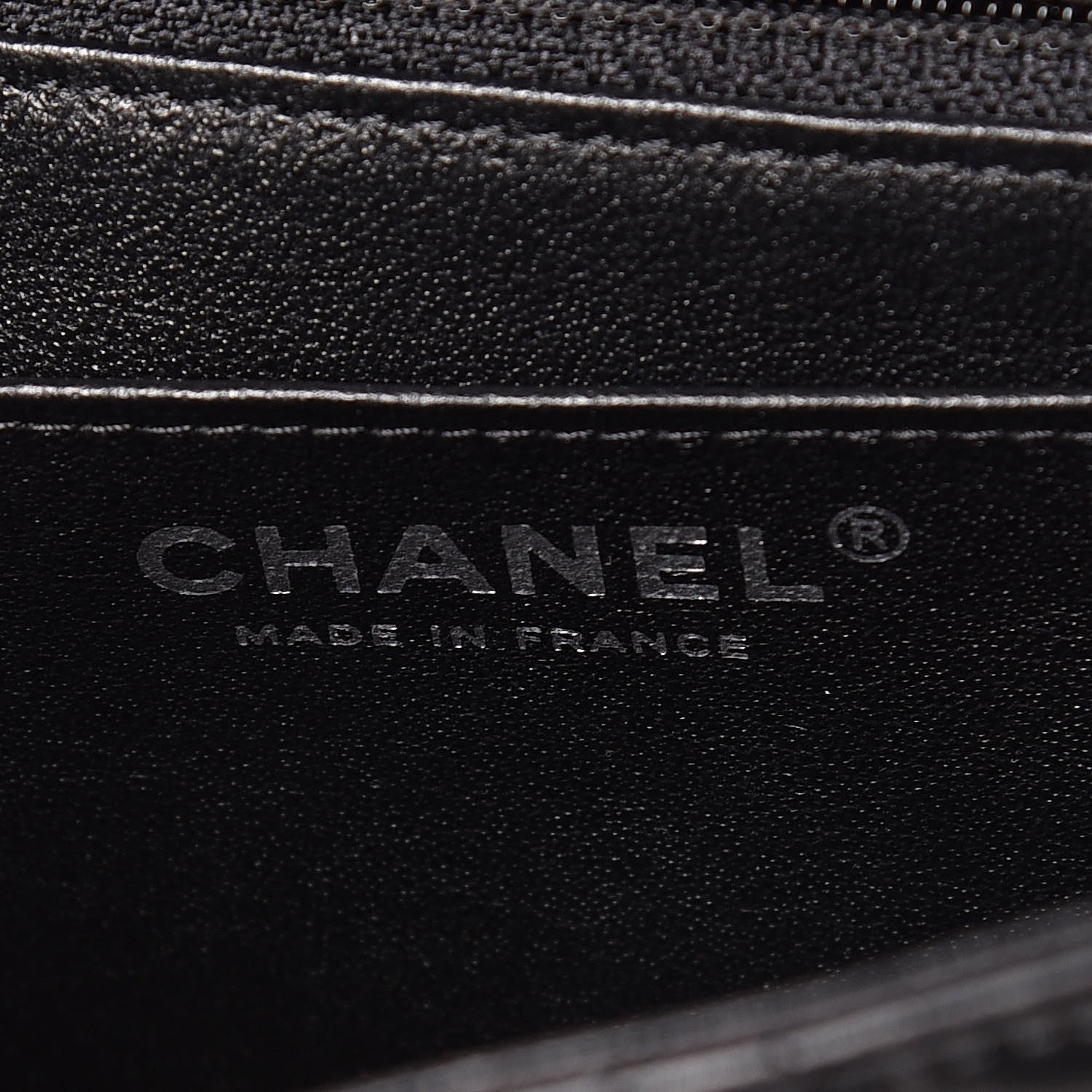 Chanel Lambskin Quilted Mini Square Flap Black 6 of 15