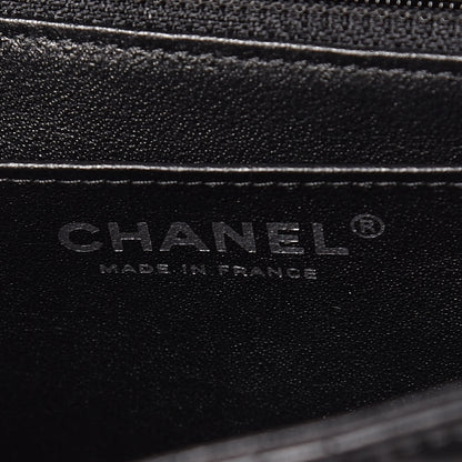 Chanel Lambskin Quilted Mini Square Flap Black 6 of 15