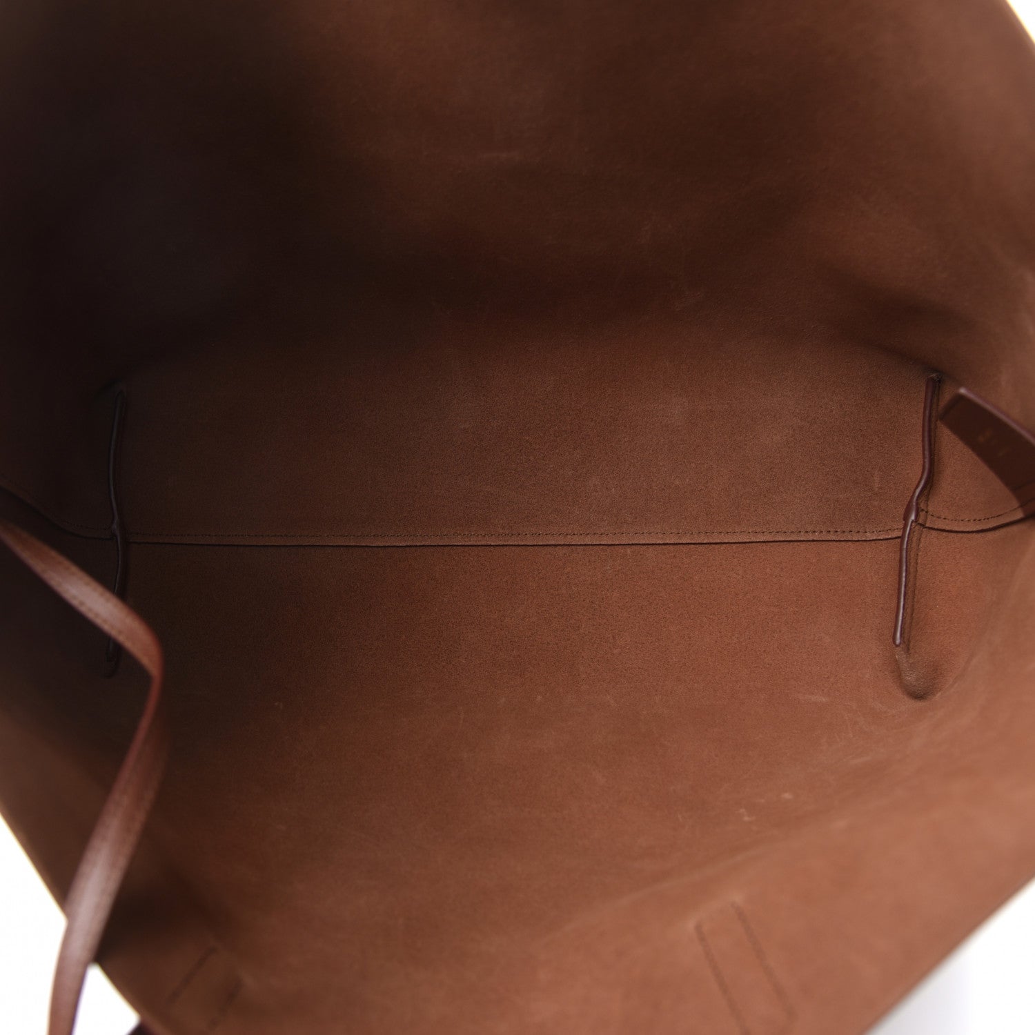 Saint Laurent Calfskin Large Shopping Tote Old Brandy 6 of 11