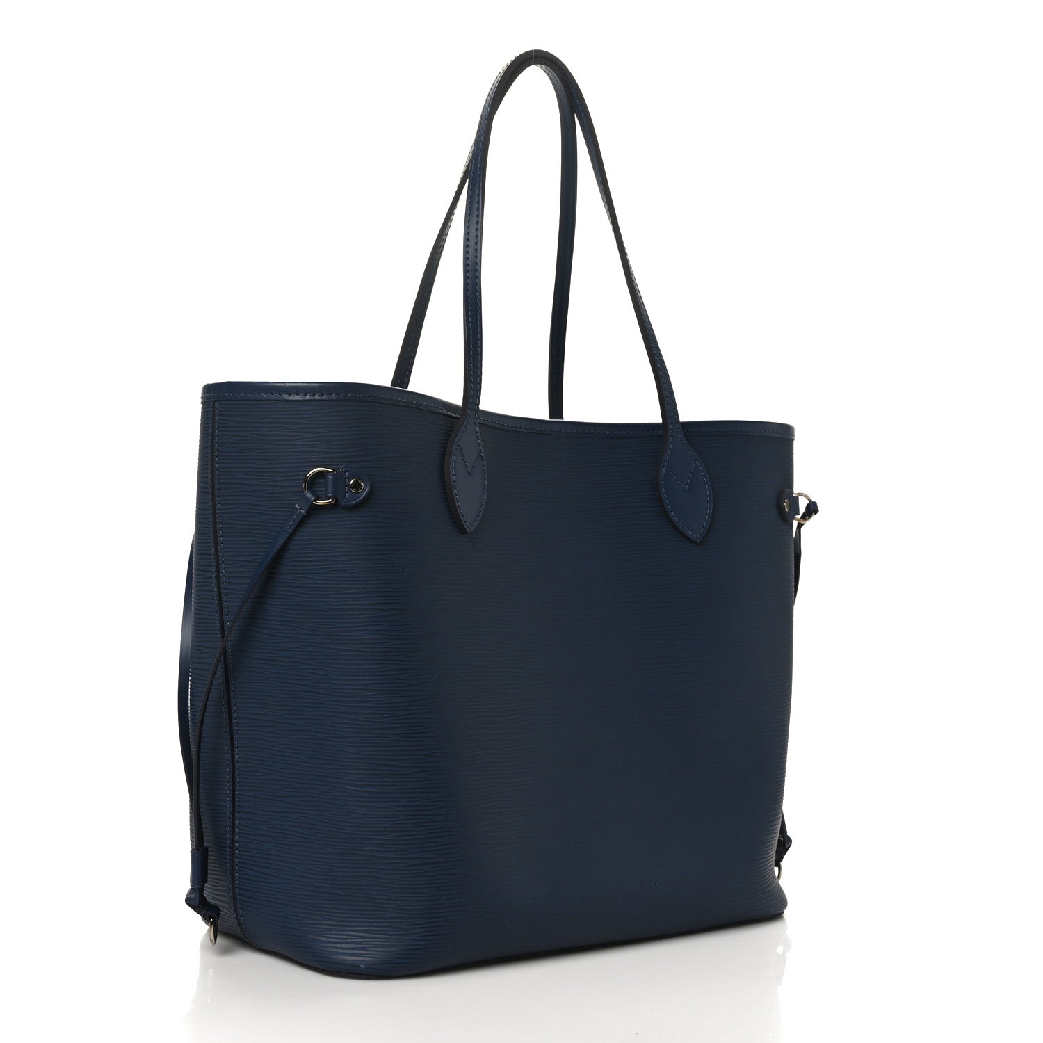 Louis Vuitton Epi Neverfull MM Indigo 3 of 9