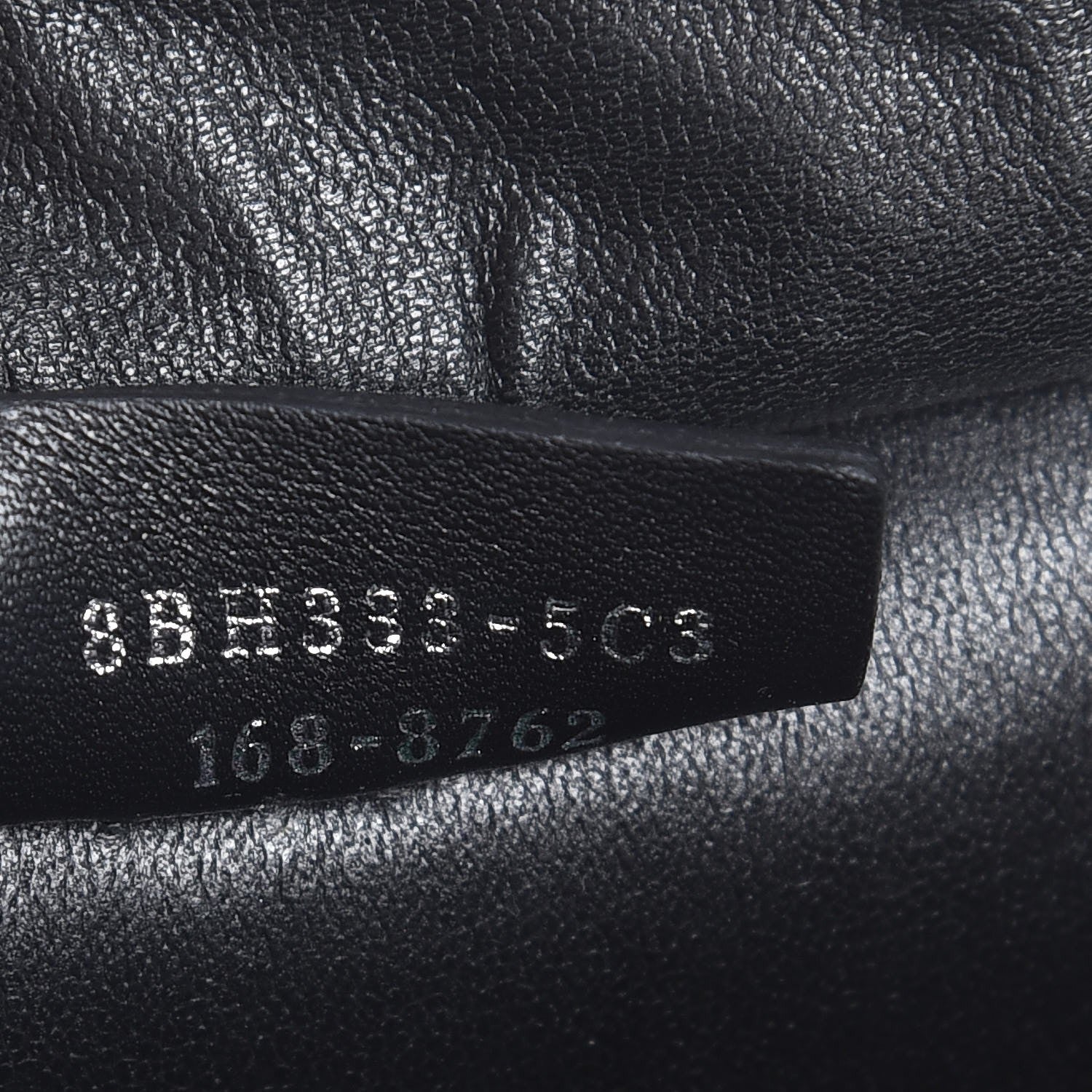 Fendi Vitello Dolce Mini 3Jours Tote Black 8 of 8