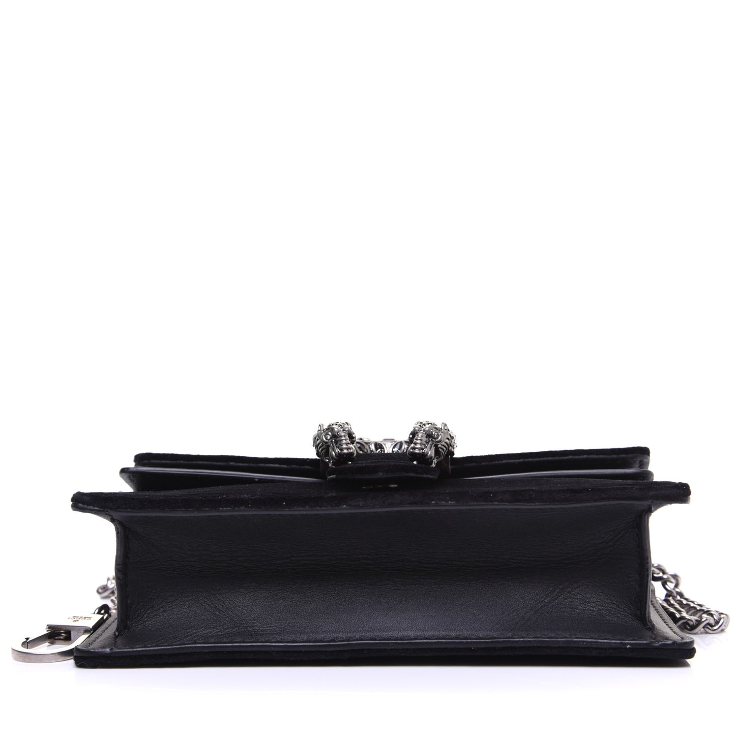 Velvet Super Mini Dionysus Shoulder Bag Black