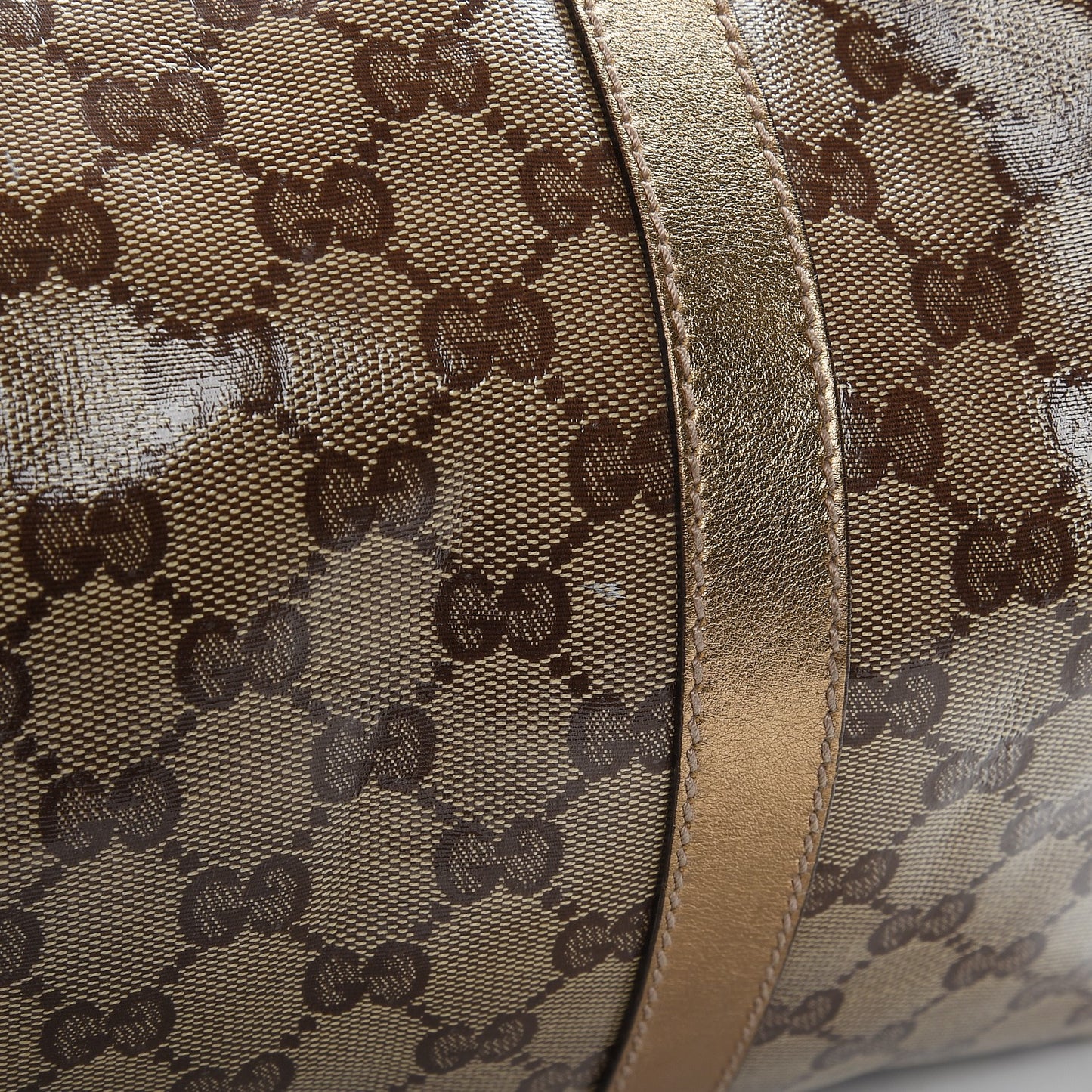 Crystal Monogram Medium Joy Boston Gold
