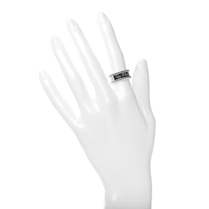 Van Cleef & Arpels 18K White Gold Perlee Signature Ring 49 4.75 2 of 5