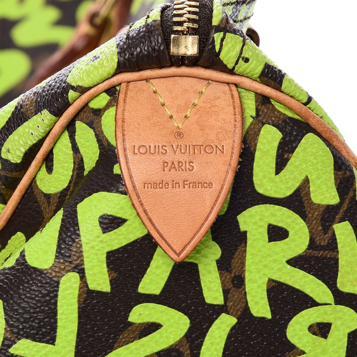 Monogram Graffiti Speedy 30 Green