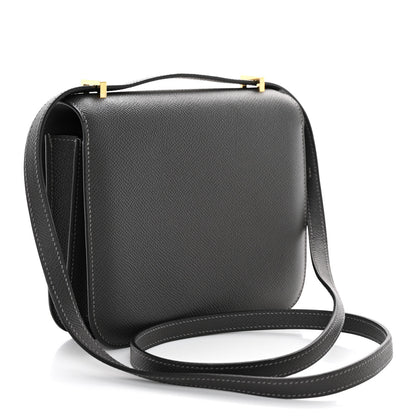 Hermes Epsom Constance 18 Graphite 3 of 10