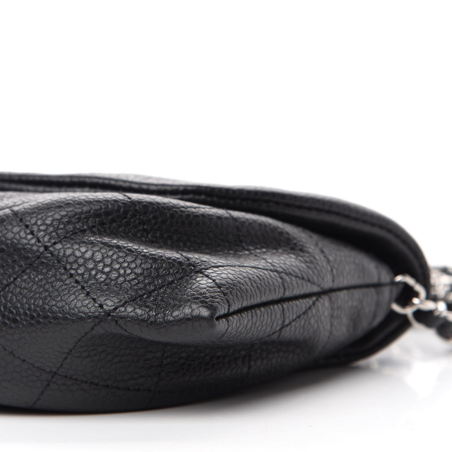 Caviar Half Moon Wallet On Chain WOC Black