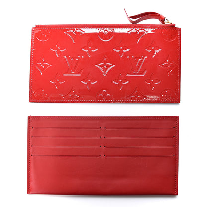 Louis Vuitton Vernis Felicie Pochette Chain Wallet Cherry 11 of 11
