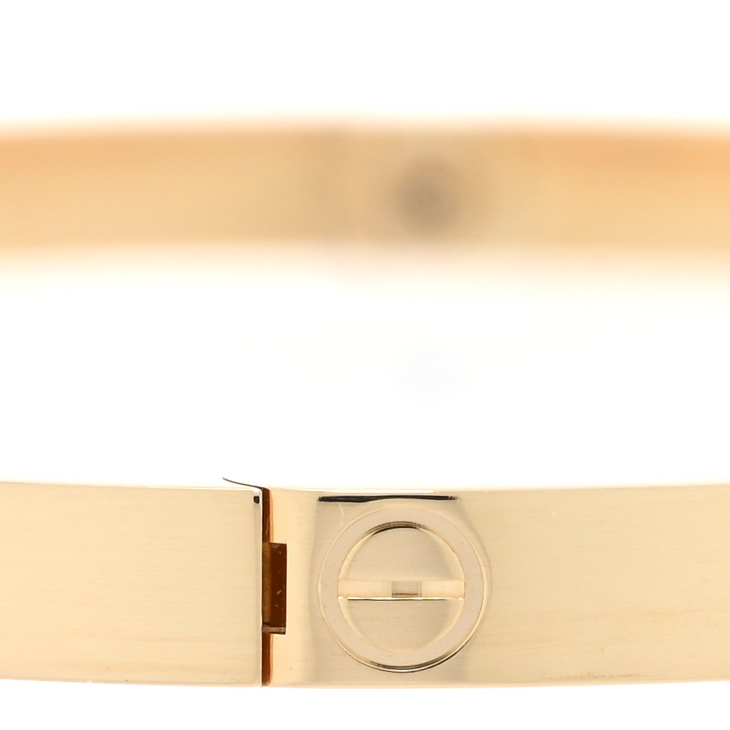 18K Yellow Gold Small LOVE Bracelet 17
