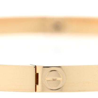Cartier 18K Yellow Gold Small LOVE Bracelet 17 6 of 8