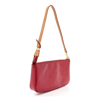 Louis Vuitton Vernis Pochette Accessories NM Rose Indien 3 of 17