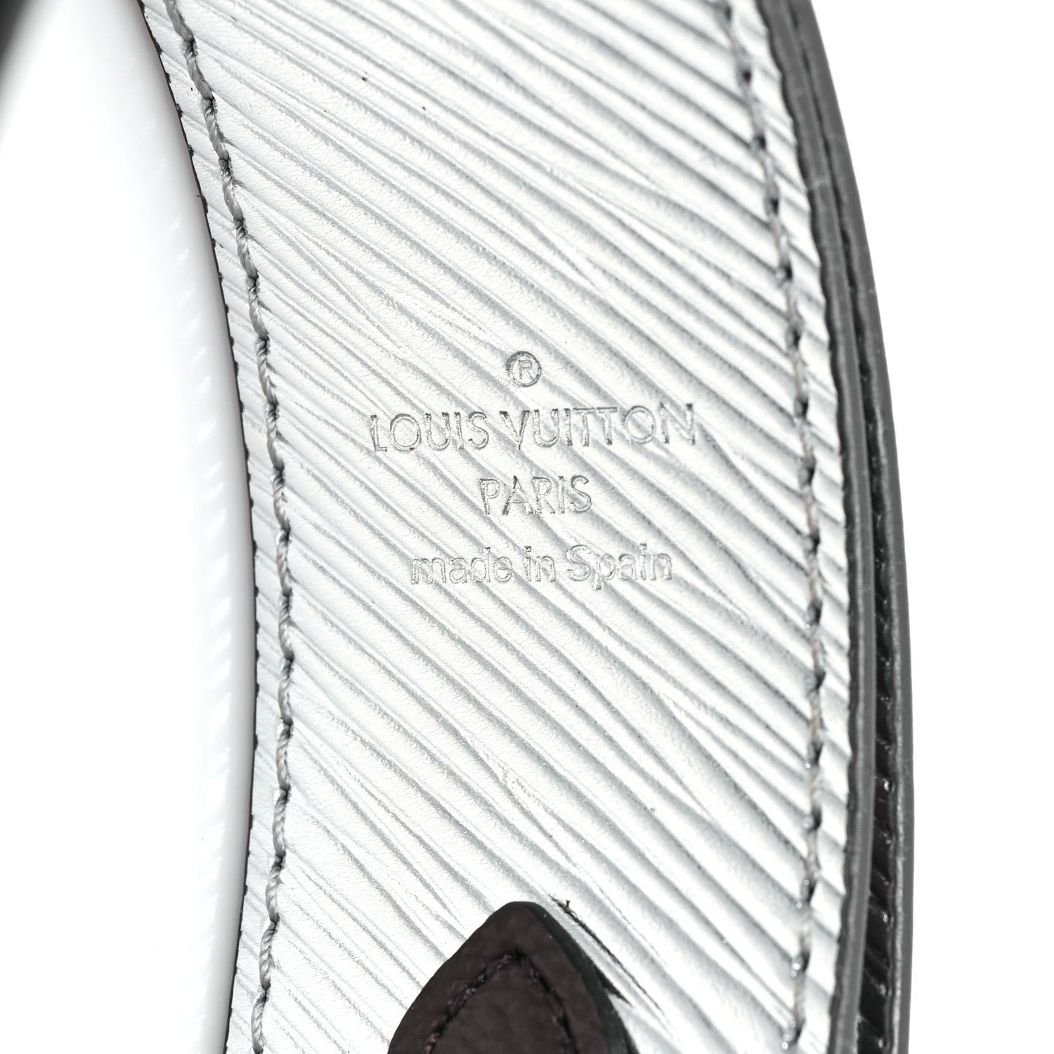 Louis Vuitton Epi Monogram Bandouliere Shoulder Strap Silver 3 of 4