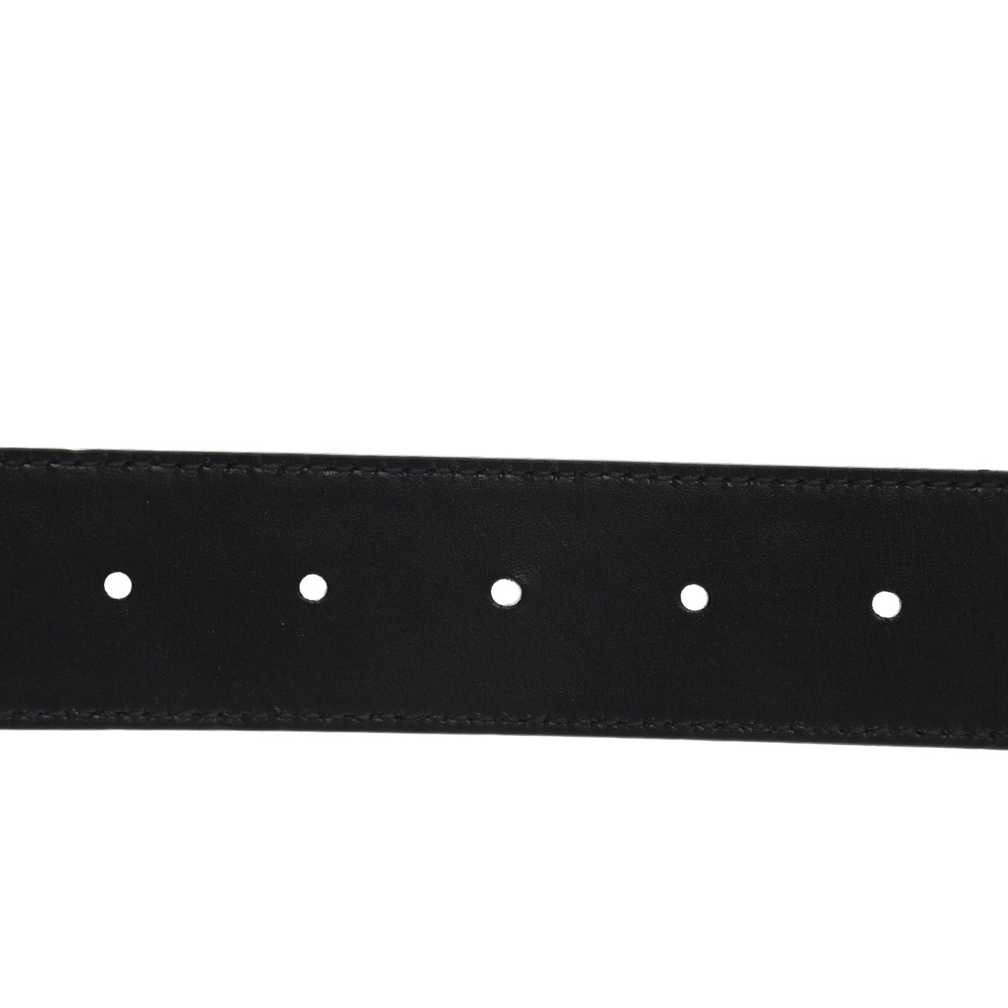 Guccissima Signature Interlocking G Reversible 37mm Belt 95 38 Black Cocoa