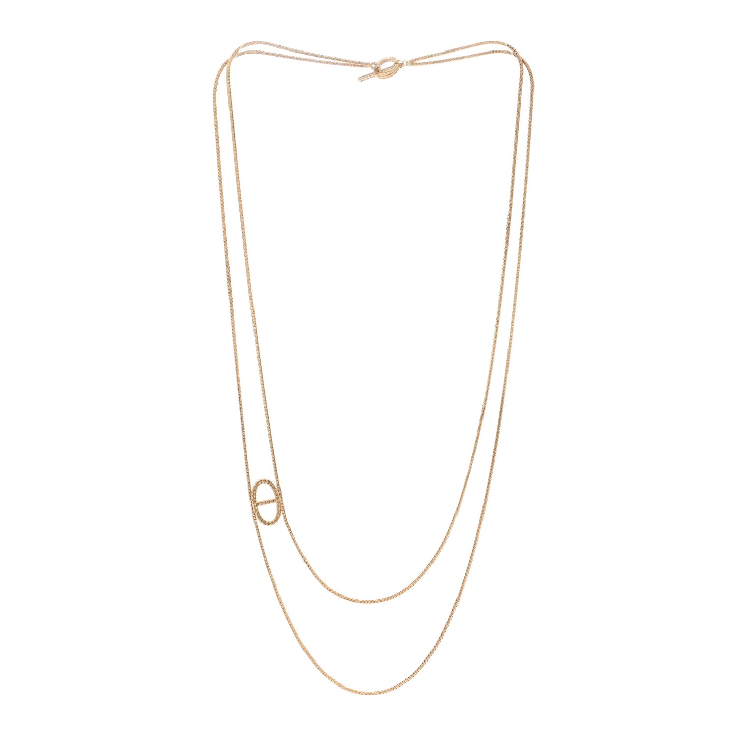 18K Yellow Gold Chaine D'Ancre Danae Long Necklace