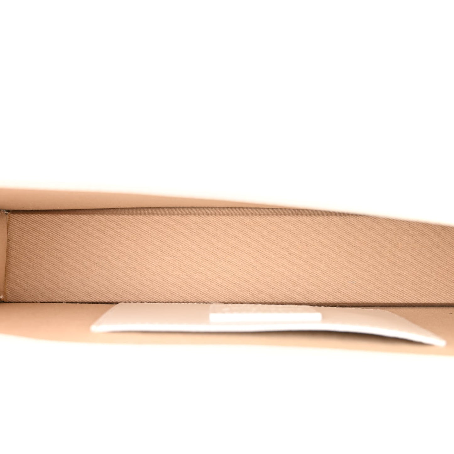 Smooth Calfskin Le Bambino Long White