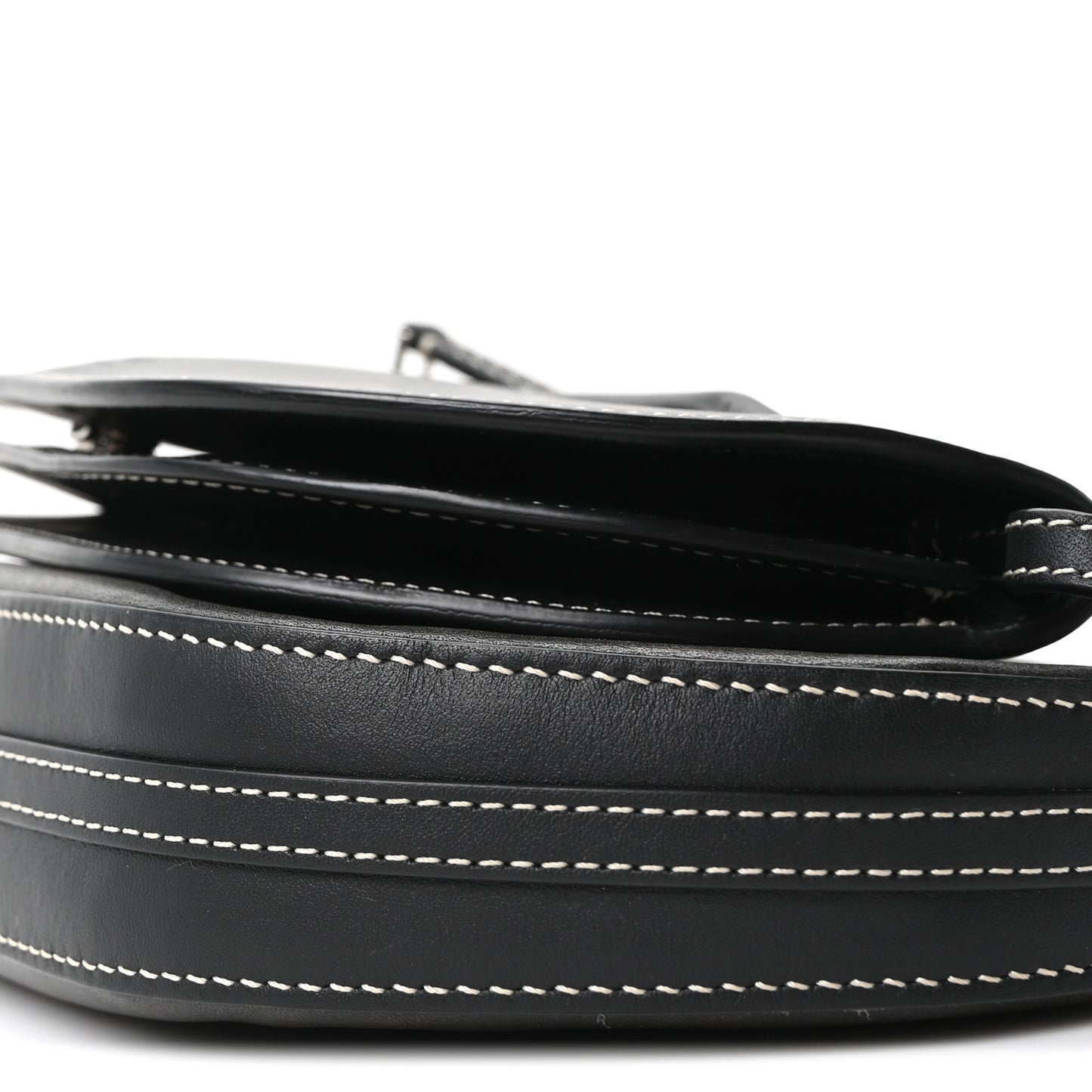 Smooth Calfskin Mini Double Olympia Black