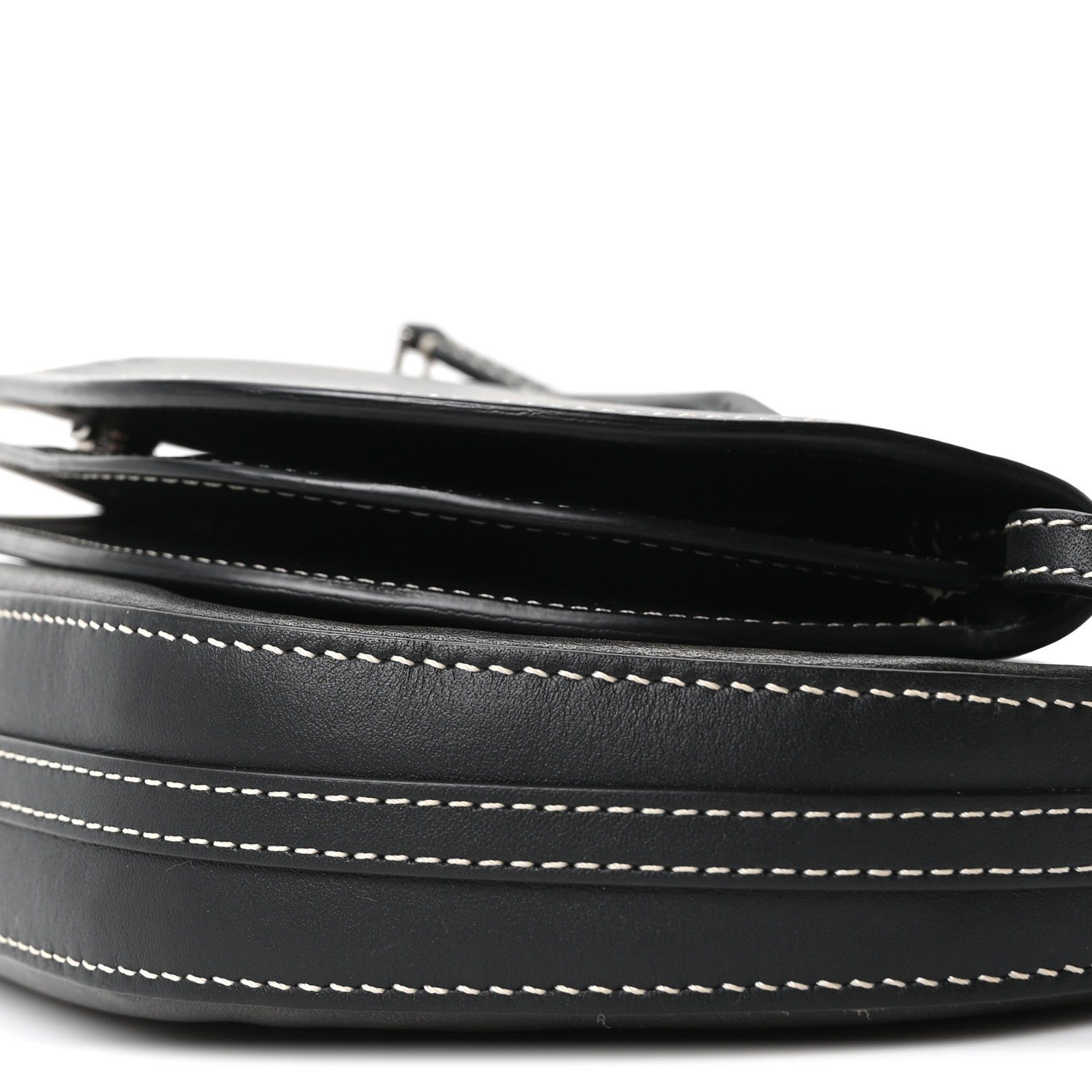 Burberry Smooth Calfskin Mini Double Olympia Black 9 of 9