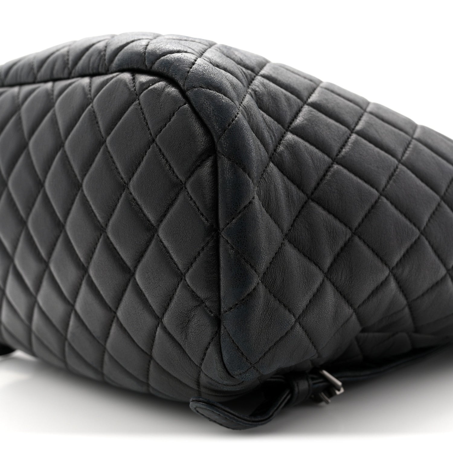 Chanel Calfskin Quilted Small Urban Spirit Backpack Black 10 of 12