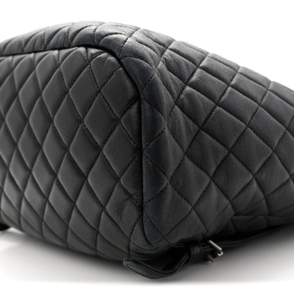 Chanel Calfskin Quilted Small Urban Spirit Backpack Black 10 of 12