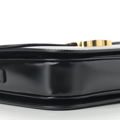 Celine Shiny Calfskin Medium Triomphe Black 9 of 12