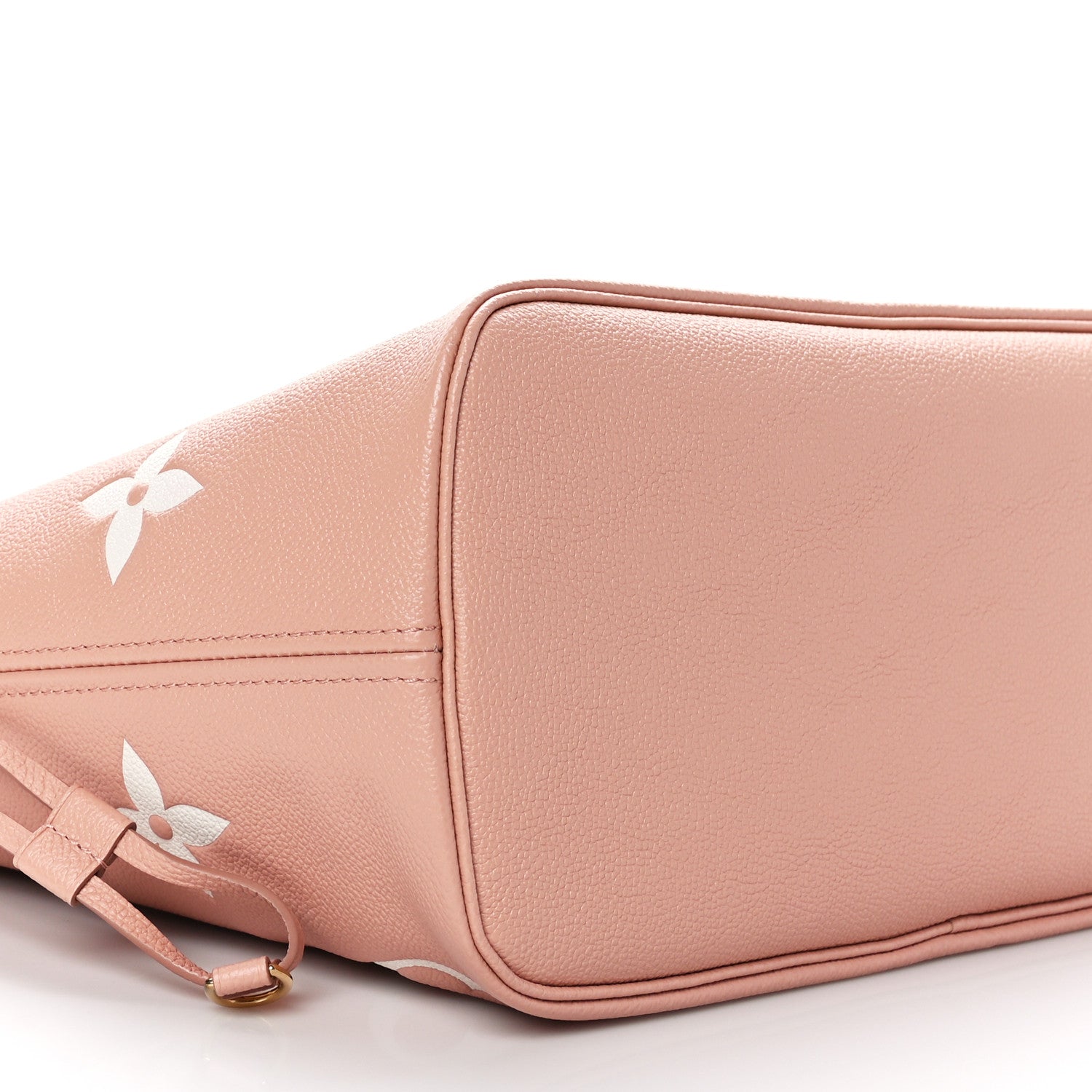 Louis Vuitton Empreinte Monogram Giant Neverfull MM Trianon Pink Cream 7 of 8