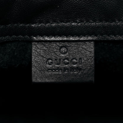 Gucci Calfskin Coco Capitan Logo Drawstring Backpack Black 5 of 9