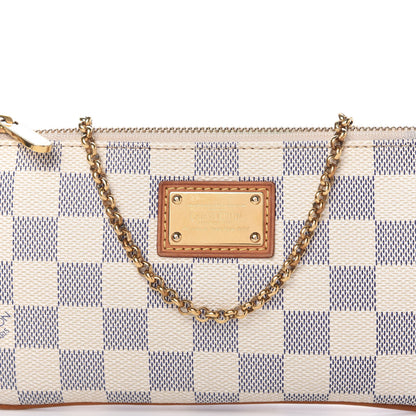 Louis Vuitton Damier Azur Pochette Milla MM 9 of 9