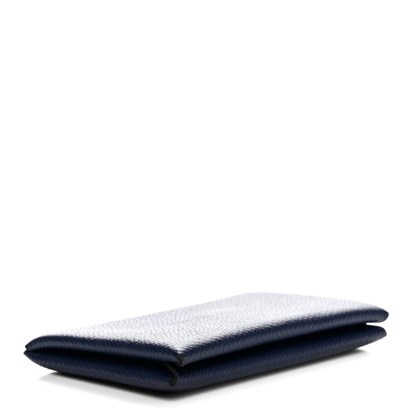 Epsom Calvi Card Case Bleu Saphir