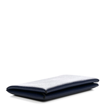 Hermes Epsom Calvi Card Case Bleu Saphir 4 of 8