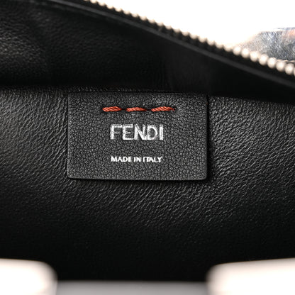 Fendi Vitello Dolce Marmol Shiny Nappa Petite 3Jours Tote Terra di Siena 6 of 10