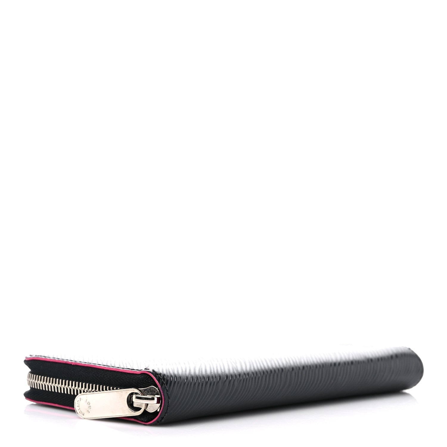 Louis Vuitton Epi Zippy Wallet Black Hot Pink 4 of 13