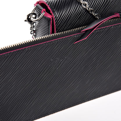 Louis Vuitton Epi Pochette Felicie Black Hot Pink 10 of 10