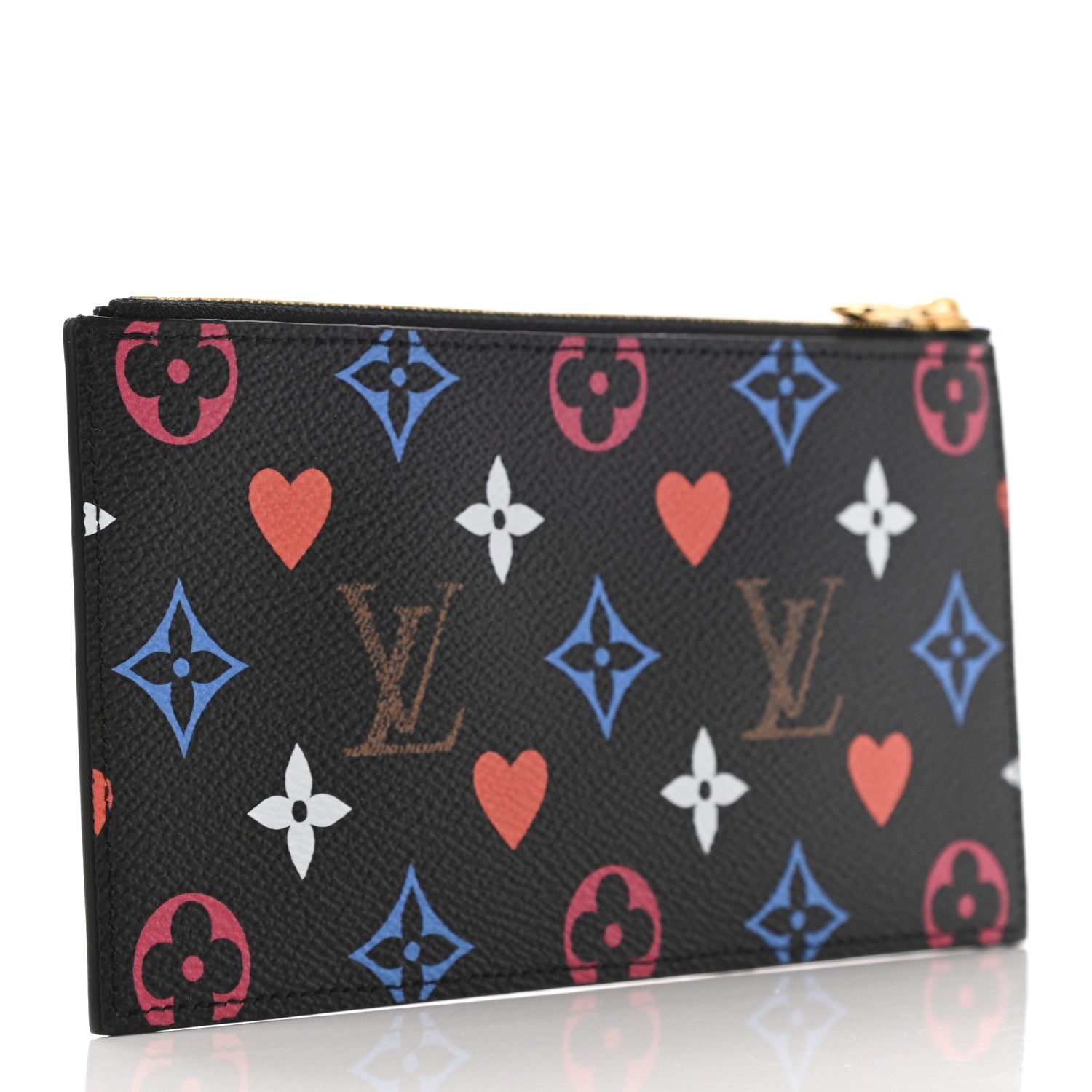 Louis Vuitton Game On Felicie Chain Wallet Zippered Insert Black 3 of 6