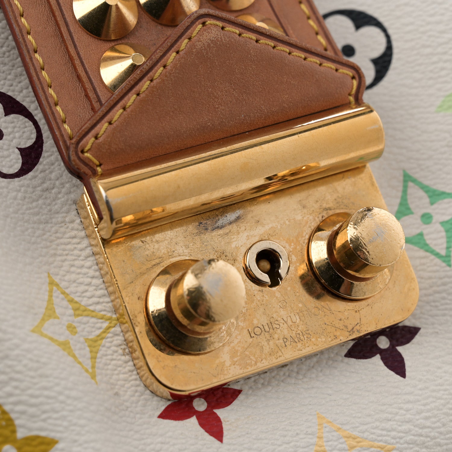 Louis Vuitton Monogram Multicolor Chrissie White 12 of 12