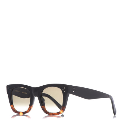 Celine Catherine Sunglasses CL 41098/F/S Black Havana 1 of 7