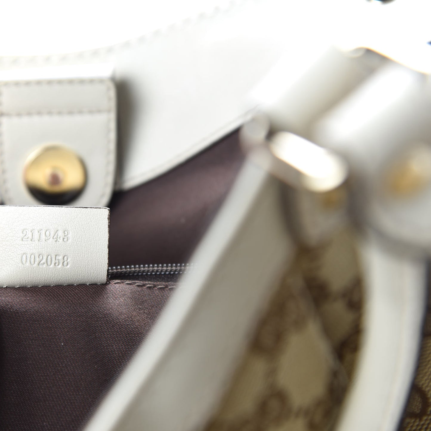 Monogram Large Sukey Tote Off White