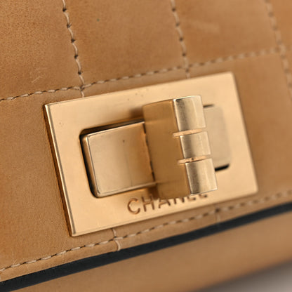 Chanel Lambskin Chocolate Bar Accordion Reissue Flap Beige 13 of 16