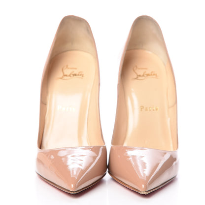 Christian Louboutin Patent So Kate 120 Pumps 37.5 Nude 2 of 10