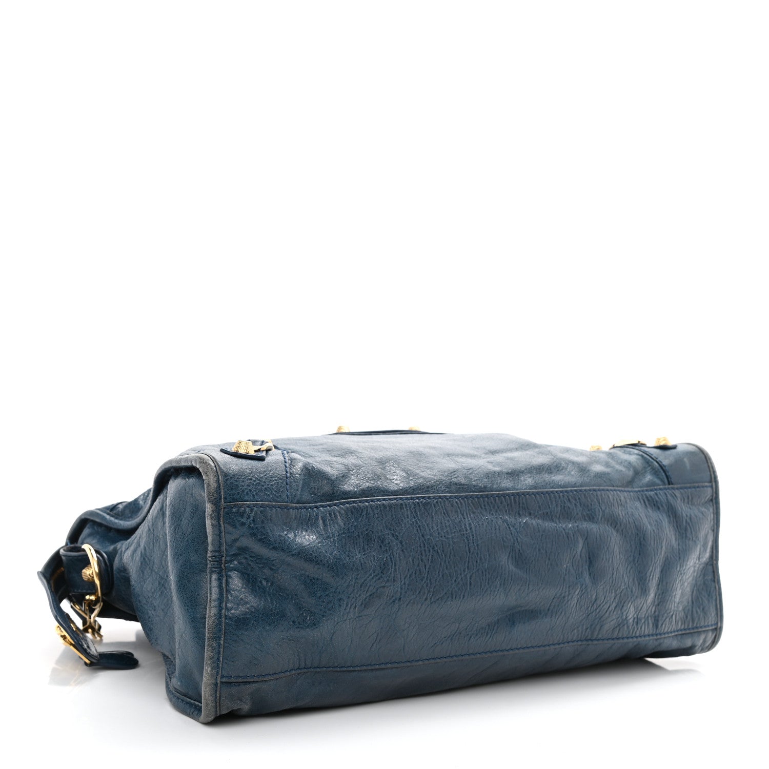 Balenciaga Agneau Giant 12 Gold Hardware City Bleu Mineral 5 of 13