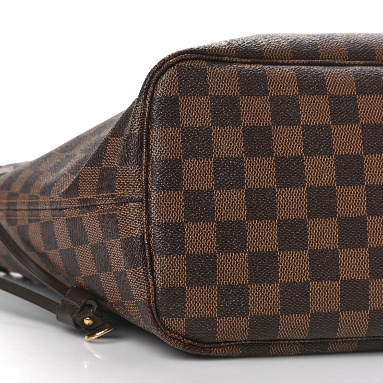 Louis Vuitton Damier Ebene Neo Neverfull MM Rose Ballerine 8 of 9
