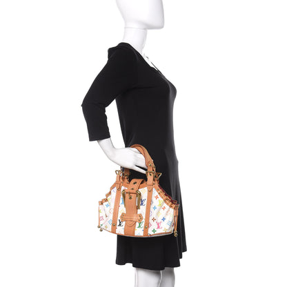 Louis Vuitton Monogram Multicolor Theda GM White 2 of 9