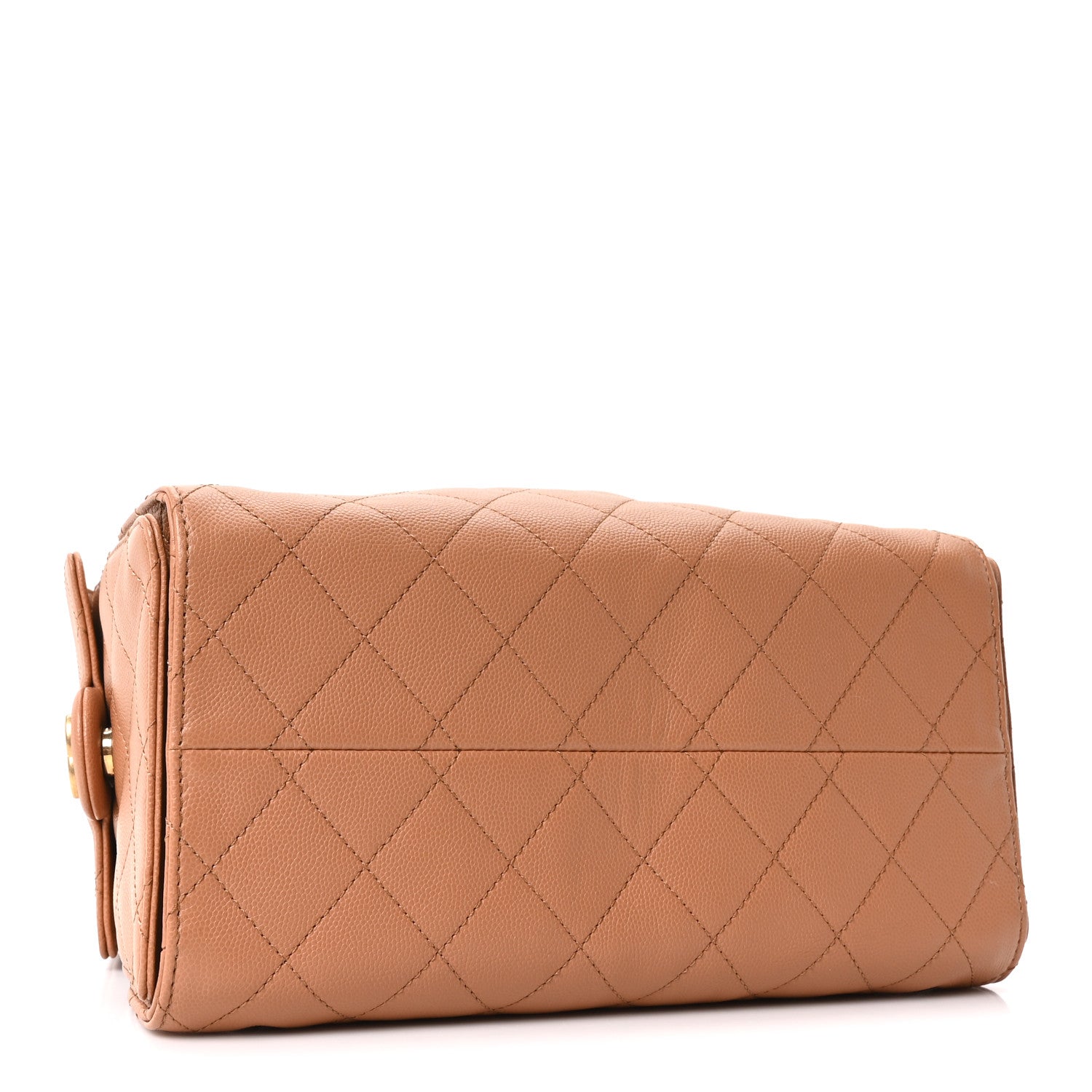 Chanel Caviar Quilted Small Chanel 25 Handbag Dark Beige 4 of 10