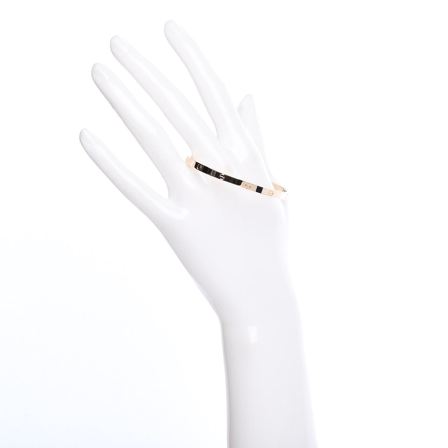 18K Yellow Gold Small LOVE Bracelet 16