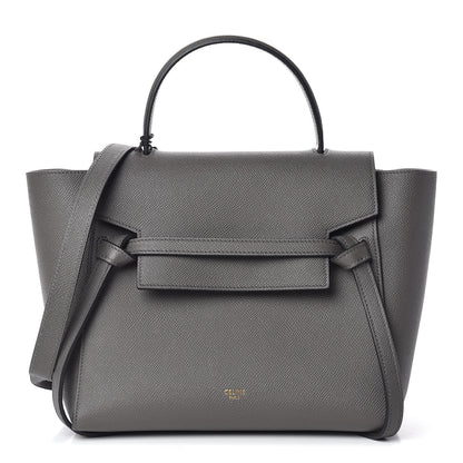 Celine Baby Grained Calfskin Micro Belt Bag Grey 1 of 11