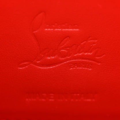 Christian Louboutin Patent Perle Loubitwist Clutch Vintage Rose 6 of 9