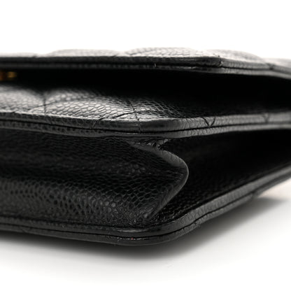 Chanel Caviar Quilted Wallet on Chain WOC Black 11 of 11